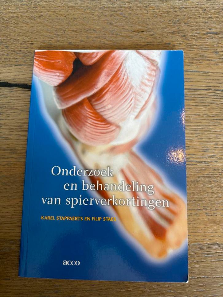 Onderzoek en behandeling van spierverkortingen - Stappaerts, Boeken, Studieboeken en Cursussen, Zo goed als nieuw, HBO, Beta, Ophalen of Verzenden