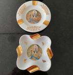 2 asbakken limoges France —Lourdes—, Antiek en Kunst, Antiek | Porselein, Ophalen of Verzenden