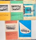 Oldtimer vraagbaak diverse Renault typen jaren 60 70, Ophalen of Verzenden