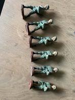 6x merkloze soldaatjes, Antiek en Kunst, Antiek | Speelgoed, Ophalen of Verzenden