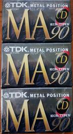 TDK Metal cassette bandjes, Overige genres, Nieuw in verpakking, Onbespeeld, Verzenden