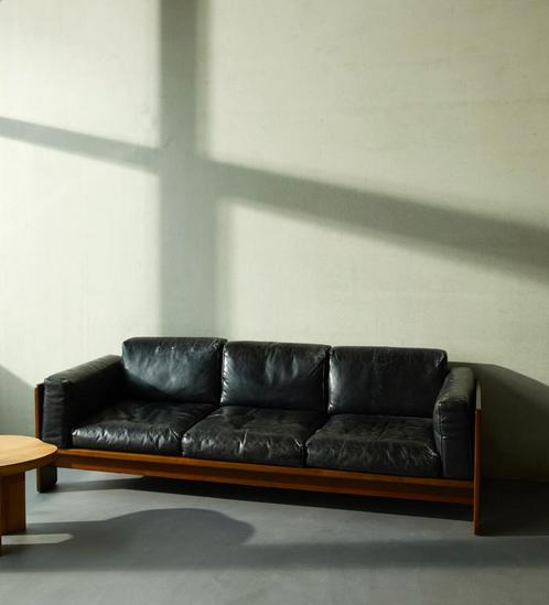 Tobia Scarpa - Knoll 'Bastiano' sofa, Huis en Inrichting, Banken | Bankstellen, Gebruikt, Rechte bank, Driepersoons, 200 tot 250 cm