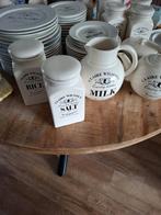 servies van claire wilsons, Huis en Inrichting, Ophalen of Verzenden, Zo goed als nieuw, Overige materialen, Pannenset