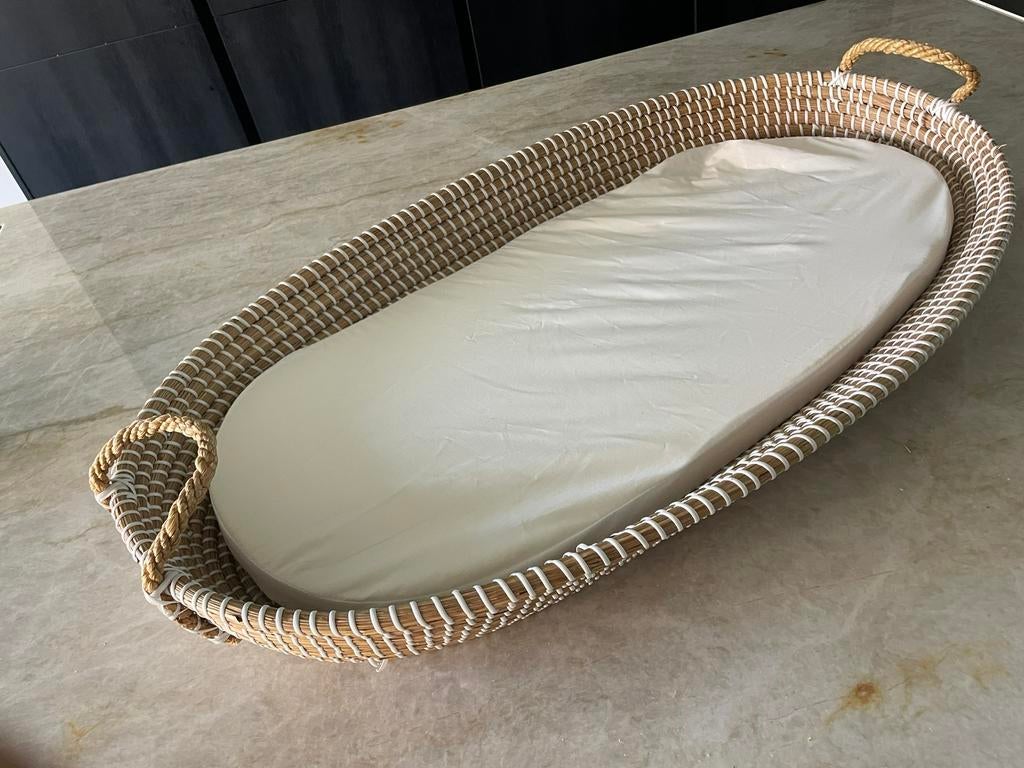 Mozes verschoonmandje met matrasje, Ophalen, Gebruikt, Aankleedkussen