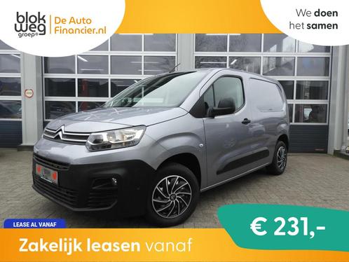 Citroën Berlingo bestel 1.5 BlueHDI 3 zits € 13.950,00, Auto's, Bestelauto's, Bedrijf, Lease, Financial lease, ABS, Airconditioning