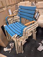 houe reclips armstoelen blauw nog 6 stuks nieuw, Ophalen, Nieuw, Aluminium