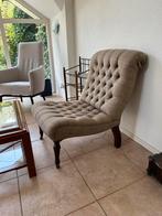 Charmante fauteuil met knopen, Ophalen, Gebruikt, Overige kleuren, Eén