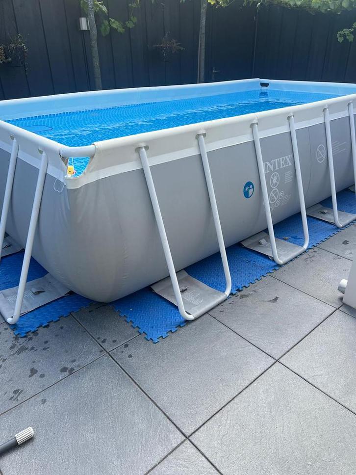 Intex zwembad, Tuin en Terras, Zwembaden, Zo goed als nieuw, Rechthoekig, Ophalen