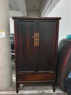 antiek houten Japanse kast, Ophalen of Verzenden