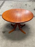 Vintage Scandinavische Salontafel, Rond, Teak, Huis en Inrichting, Tafels | Salontafels, Ophalen, Gebruikt, 50 tot 100 cm, 50 tot 75 cm