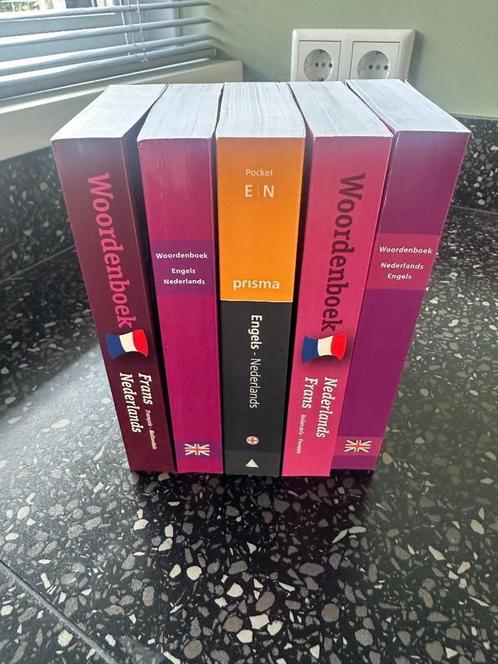 5 woordenboeken. Frans Engels Nederlands, Boeken, Woordenboeken, Zo goed als nieuw, Nederlands, Ophalen of Verzenden
