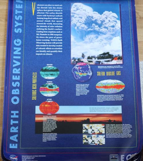 7 verschillende posters : Earth Observing Systems - EOS-NASA, Verzamelen, Posters, Nieuw, Film en Tv, A1 t/m A3, Rechthoekig Staand