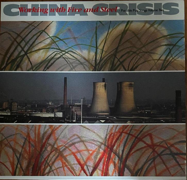 LP China Crisis  ‘Working with fire and steel’, Cd's en Dvd's, Vinyl | Pop, Gebruikt, 1960 tot 1980, Overige formaten, Ophalen of Verzenden