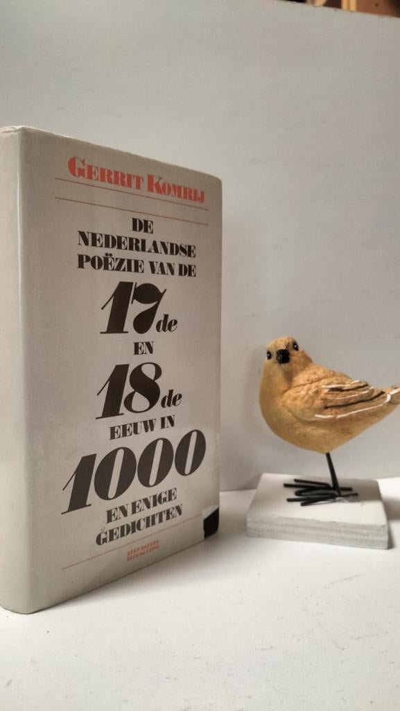 Komrij, Gerrit;  De nederlandse poëzie van de 17de en 18de, Ophalen of Verzenden, Gelezen