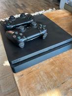 PS4 met 2 controllers, Spelcomputers en Games, Spelcomputers | Sony PlayStation 4, Met 2 controllers, Ophalen of Verzenden, Slim