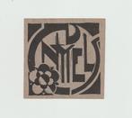 Exlibris  van Henri Jonas  voor  Charles Nypels  1925, Antiek en Kunst, Verzenden