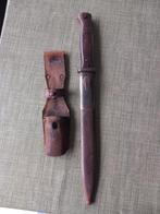 Duitse K98k Bajonet WO2 compleet,  origineel, Verzamelen, Ophalen of Verzenden, Landmacht, Duitsland, Mes of Dolk