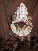 Pierrot muts en kraag voor Charlie Bears ea beren 46cm lang, Verzenden, Nieuw
