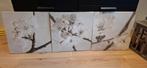 3-Luik Canvas Schilderij, Ophalen, 50 tot 75 cm, Zo goed als nieuw, Schilderij