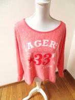 K45 aparte dunne trui rood wit maat XL 46/48, Ophalen of Verzenden, Zo goed als nieuw, Rood, Trui of Vest