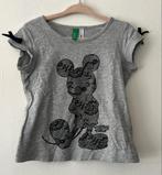 Tshirt benneton mickey mouse disney maat 86, Kinderen en Baby's, Babykleding | Maat 86, Gebruikt, Ophalen of Verzenden, Shirtje of Longsleeve