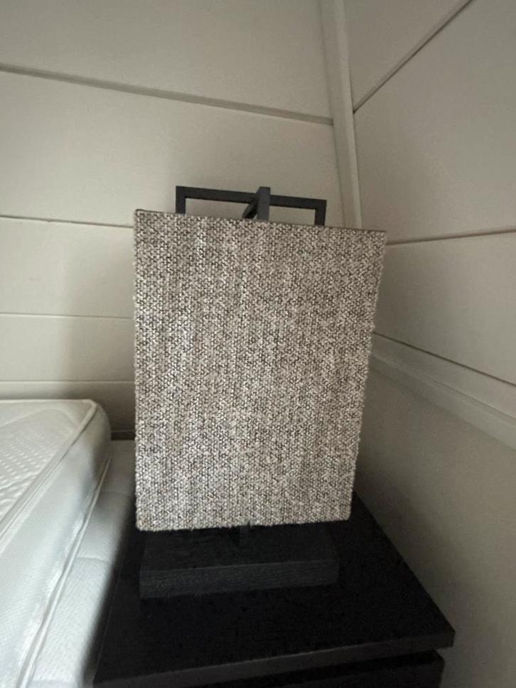 Layer by Adje tafellamp, Huis en Inrichting, Lampen | Vloerlampen, Zo goed als nieuw, Minder dan 100 cm, Hout, Ophalen