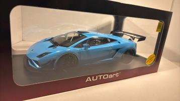 Lamborghini gallardo gt3 FL2 bleu autoart 1.18 beschikbaar voor biedingen