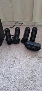 Logitech 5.1 Surround Sound Systeem - Krachtig Geluid, Ophalen, Gebruikt, Complete surroundset, Overige merken