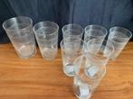 borrelglas limonadeglas gegraveerd 2 motieven +/- 40 stuks, Verzamelen, Glas en Borrelglaasjes, Ophalen, Gebruikt, Borrel- of Shotglas