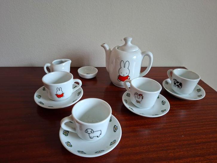 Nijntje kinder theeservies, Huis en Inrichting, Keuken | Servies, Gebruikt, Compleet servies, Overige stijlen, Keramiek, Ophalen of Verzenden