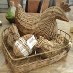 Riviera maison rustic rattan paas set, Ophalen, Mand, Nieuw, Riet