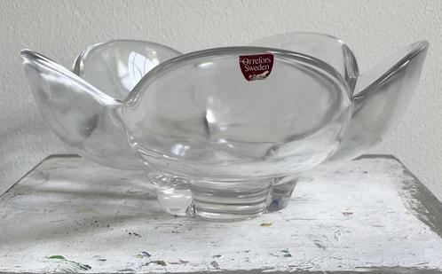 Orrefors kristal schaal - "Pomona" - Lars Hellsten, Antiek en Kunst, Antiek | Glas en Kristal, Ophalen of Verzenden