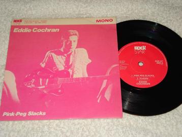 Eddie Cochran    EP  Pink peg Slacks     Orgineel  beschikbaar voor biedingen