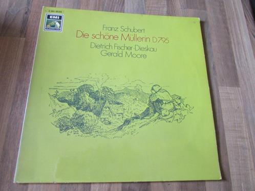 FRANZ SCHUBERT, DIE SCHÖNE MÜLLERIN D 795, Cd's en Dvd's, Vinyl | Klassiek, Gebruikt, Romantiek, Opera of Operette, 12 inch, Ophalen of Verzenden