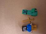 2 lego minecraft poppetjes, Verzenden, Gebruikt