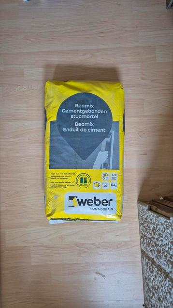 Weber Beamix Cementgebonden Stucmortel (NIEUW) beschikbaar voor biedingen