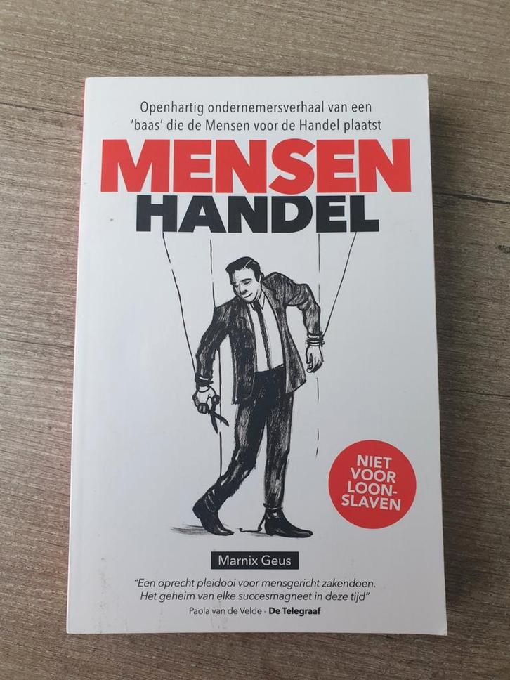 Mensenhandel - Marnix Geus, Boeken, Overige Boeken, Gelezen, Ophalen of Verzenden
