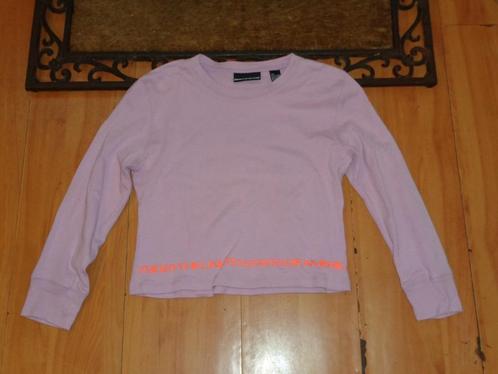 Crob T shirt DKNY katoenshirt DKNY katoen, Kleding | Dames, T-shirts, Zo goed als nieuw, Maat 38/40 (M), Paars, Lange mouw, Ophalen of Verzenden