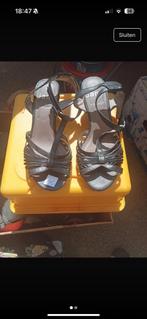 Jana H wijdte 39 sandalen met hak, Kleding | Dames, Schoenen, Jana, Zwart, Gedragen, Sandalen of Muiltjes