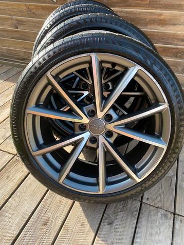mooie Audi 235/40R19 5x112 met nieuwe z.banden beschikbaar voor biedingen