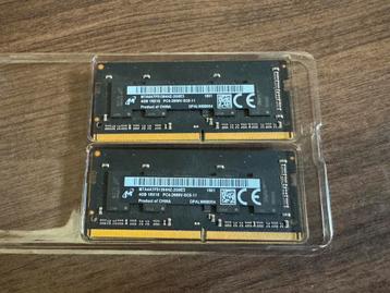 Apple mac geheugen 2 keer 4 gb  beschikbaar voor biedingen