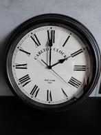 Wandklok Carlton Clocks New York 1925, Ophalen of Verzenden, Zo goed als nieuw, Analoog, Wandklok