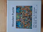 Houten puzzel A3 formaat, Hobby en Vrije tijd, Ophalen of Verzenden, Minder dan 500 stukjes, Nieuw