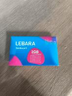Lebara Simkaart - Nieuw, Ophalen of Verzenden, Nieuw, Overige providers, Simkaart