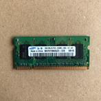 RAM geheugen Samsung 1GB 2Rx16 PC2–5300S–555–12–A3, Ophalen of Verzenden, Gebruikt, DDR2, Laptop