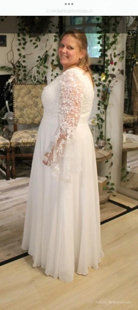 Kleemeyer Bruidsjurk Maat 48, Kleding | Dames, Trouwkleding en Trouwaccessoires, Gedragen, Trouwjurk, Wit, Ophalen