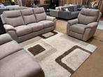 Bankstel 3+2+1 elektrische relaxfunctie Direct/Leverbaar, Hout, Minder dan 75 cm, Nieuw, Ophalen of Verzenden