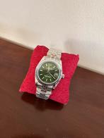 Rolex Datejust 31 mm nieuw ongedragen groen damens, Staal, Polshorloge, Nieuw, Ophalen of Verzenden