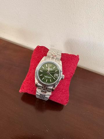 Rolex Datejust 31 mm nieuw ongedragen groen damens beschikbaar voor biedingen
