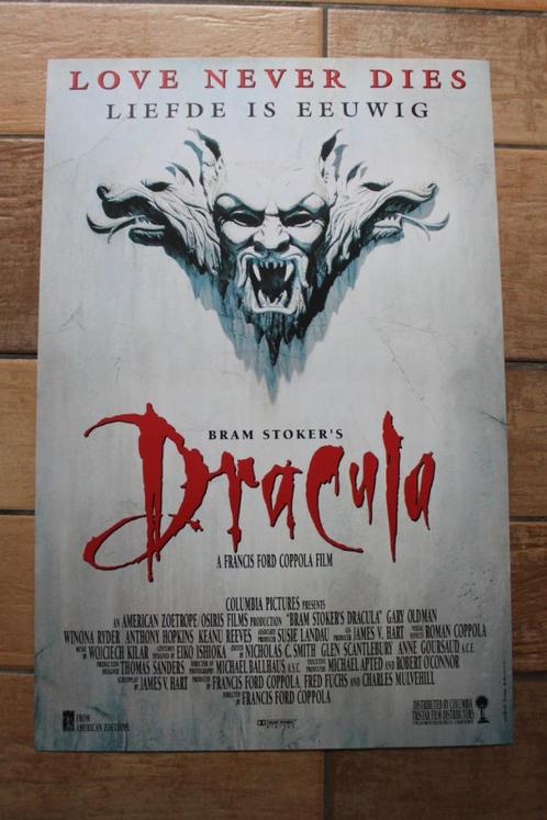 filmaffiche Bram Stoker's Dracula 1992 filmposter, Verzamelen, Posters, Zo goed als nieuw, Film en Tv, A1 t/m A3, Rechthoekig Staand